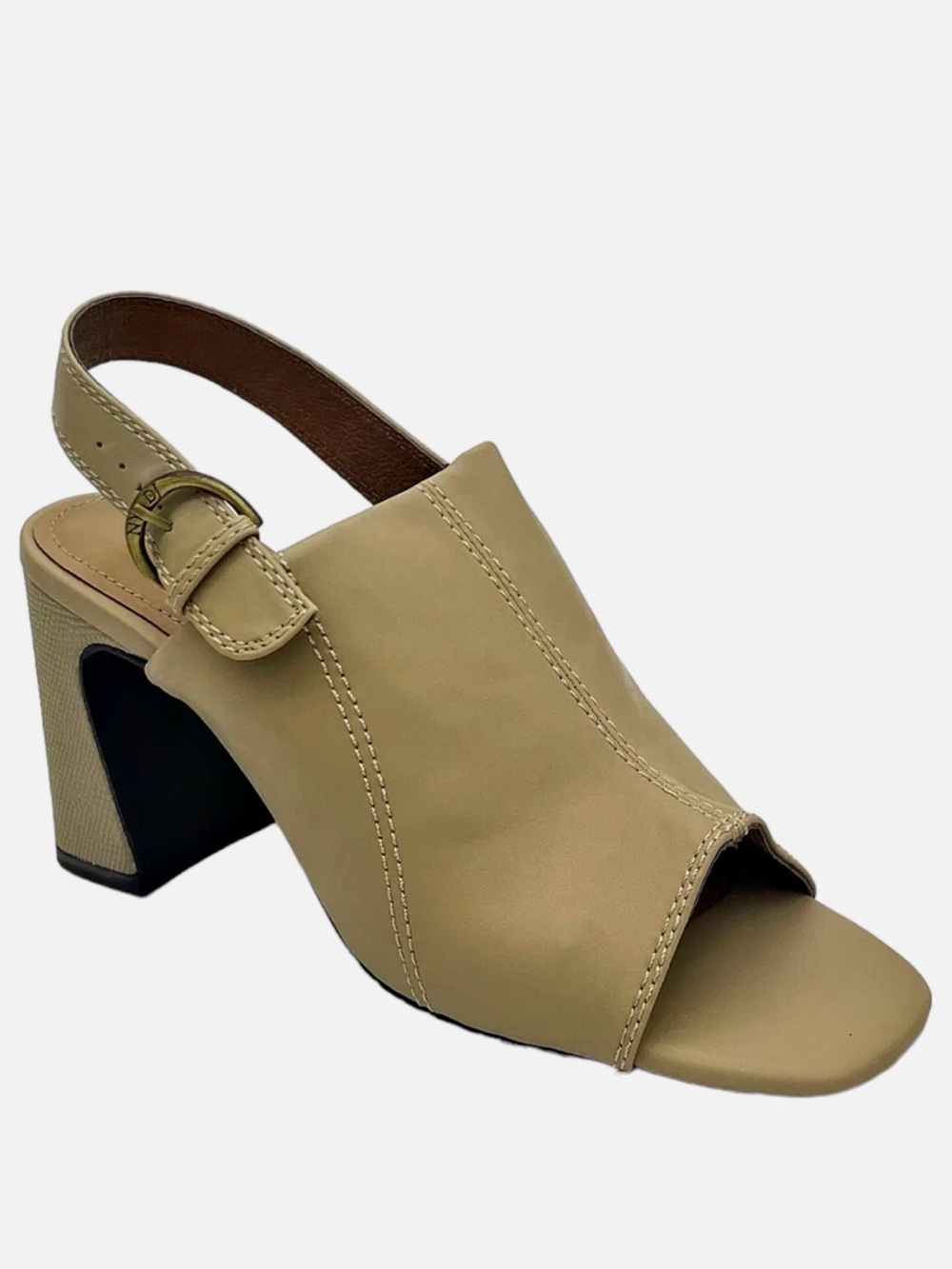 NWOB Women’s NYDJ Lyssa Block Heel Sandals - Sand US 10